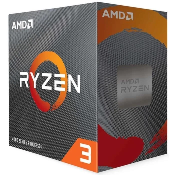 AMD Ryzen 3 4100 Processeur Socket AM4 - 4 Coeurs - 4GHz (100-100000510BOX) - Photo 2/2