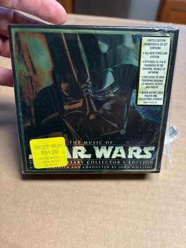 The Music of Star Wars: 30th Anniversary CD Collector's Ed. John Williams NEW - Bild 1 von 3