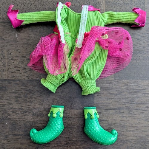 2009 Lalaloopsy Holly Schlittenglocken Hartplastik Puppe, Outfit, Elfenschuhe Weihnachten 12 Zoll - Bild 15 von 16