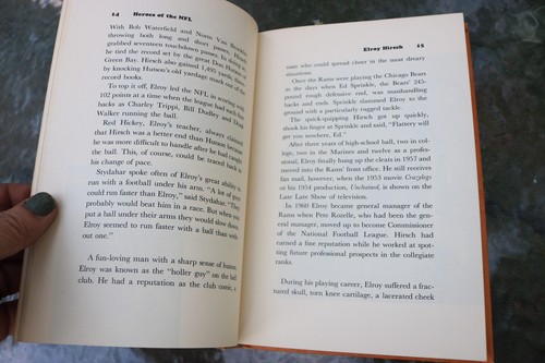 HEROES OF THE NFL by JACK HAND Random House 1965 HC - Bild 4 von 5