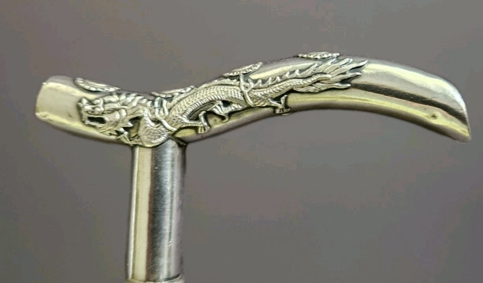 Восточный Серебряный Дракон Офицеры Чванство Палка - Изображение 3 из 4