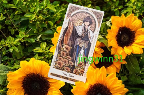 FGO Fate Flower Tarot Cards Characters Anime Collection 79 Piece Cards Album-New - Picture 5 of 11