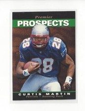 1995 SP #18 Curtis Martin RC Rookie Patriots Jets