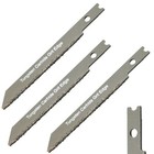 Tungsten Jigsaw Blades U Shank x3 Wall Tile Marble Plaster Drywall FiberGlass