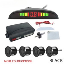 Car Parking Sensor Kit LED Display With 22mm 4 Sensors Radar Detector System