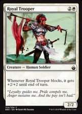 Royal Trooper x4 - Battlebond - NM-Mint, English - Battlebond