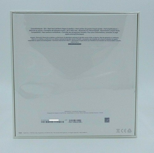 Altavoz inteligente grande original Apple HomePod A1639 gris espacial NUEVO SELLADO ✅✅✅ - Imagen 9 de 9