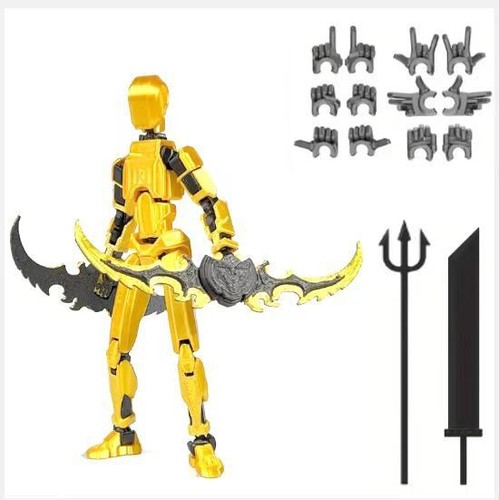ASSEMBLY COMPLETED! Titan 13 Action Figure Toy Robot,3D Printed Jointed Movable - Bild 11 von 17