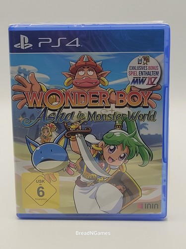 Wonder Boy Asha in Monster World Playstation 4 Ps4 Neu Sealed Wonderboy - Bild 5 von 5