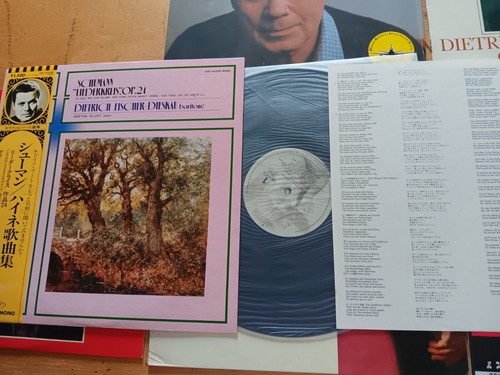 6 x DEITRICH FISCHER-DIESKAU LIEDER Songs Ballad Record LP NM Vinyl VG+ JACKETS - Picture 2 of 7