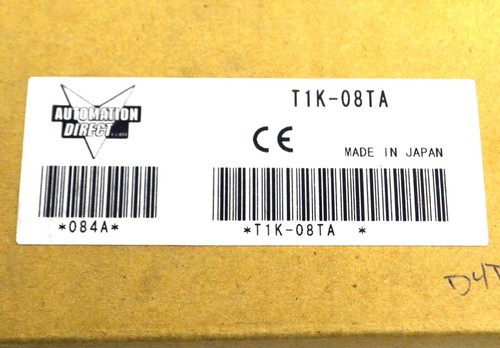 NUOVO modulo di uscita CA Automation Direct T1K-08TA 17-240VAC 0,5A 8 punti - Foto 2 di 6
