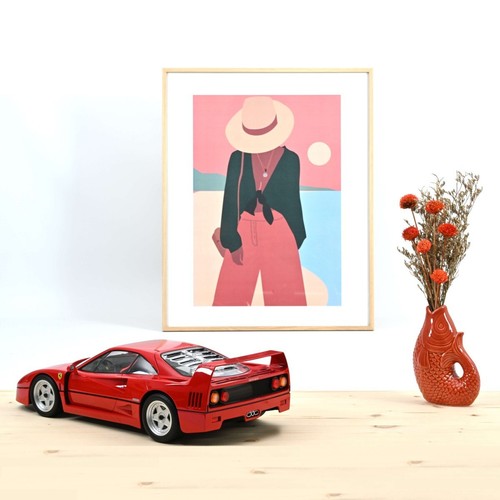 FERRARI F40 ROSSO CORSO RED 1:12 SCALE SEALED RESIN by NOREV BRAND NEW IN BOX - Picture 15 of 23