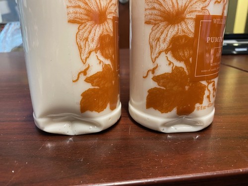 NEW Williams Sonoma Fall Pumpkin Spice Essential Oil Hand Lotion w Pump 16oz NWT - Bild 6 von 10