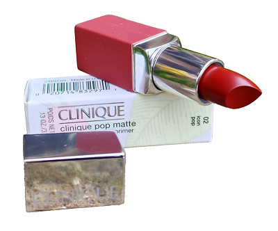 Clinique Pop Matte Lip Colour And Primer Rouge Mat & Base 02 Icon Pop 3,9g
