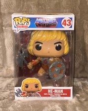 Funko POP! 10" HE-MAN Masters Of The Universe Supersize #43 Vinyl Figure NIB