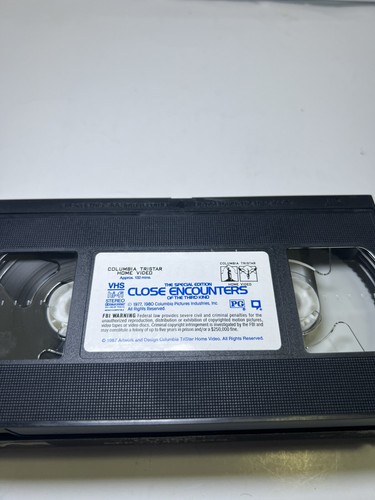 Close Encounters of the Third Kind VHS 1993 Special Edition - Picture 4 of 4