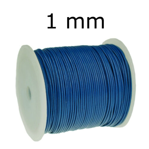 100 Meter Lederschnur Ø 1 / 1,5 / 2 / 3 mm Lederriemen, Lederband - Farbwahl - Bild 50 von 72