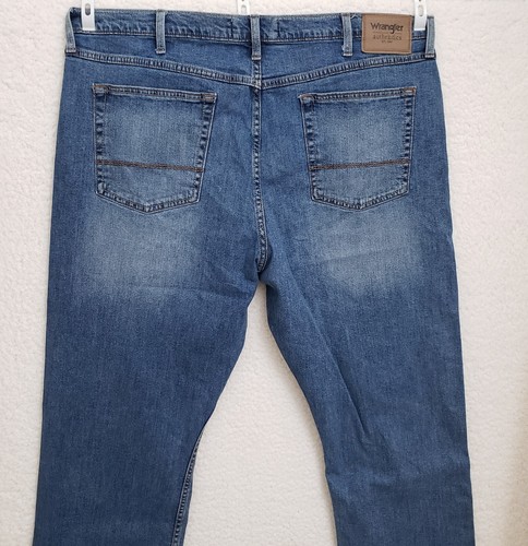 Wrangler Men's 40X30 Authentic Jeans Actual 41X29 Straight Leg Stretch Denim *Y2 - Picture 5 of 6