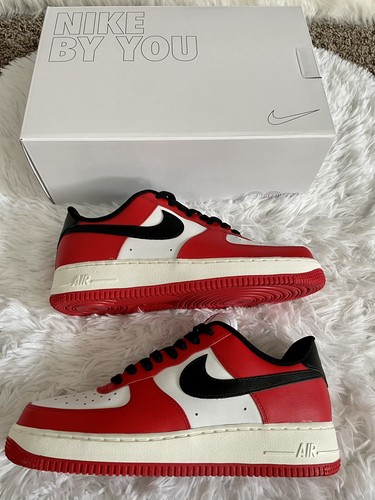 Seguid así Cien años ambiente Nike Air Force 'By You' Chicago Colorway Talla 8,5M | eBay