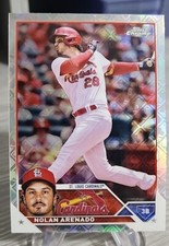 Nolan Arenado 2023 Topps Chrome Logofractor #115 St. Louis Cardinals/Rockies 