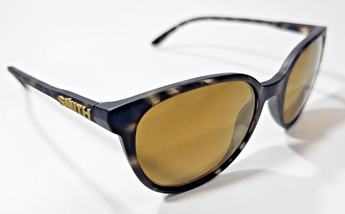 SMITH Cheetah Sunglasses with Polarized Lenses - Rounded Cat Eye Frame- Tortoise - Picture 4 of 11