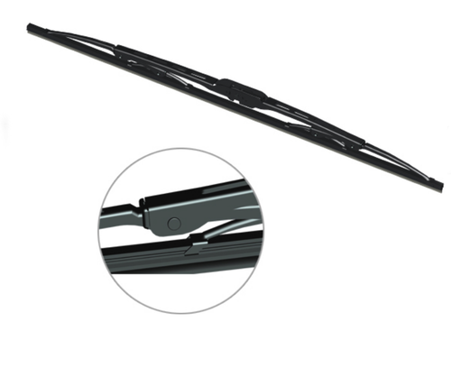 Wiper Blades Hybrid Aero For Audi A4 Avant WAGON 1994-2001 FRONT PAIR & REAR 3xB - Picture 5 of 7