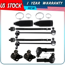 Front Lower Ball Joint and Tie Rod End For 2009-2018 Toyota Corolla 09-13 Matrix