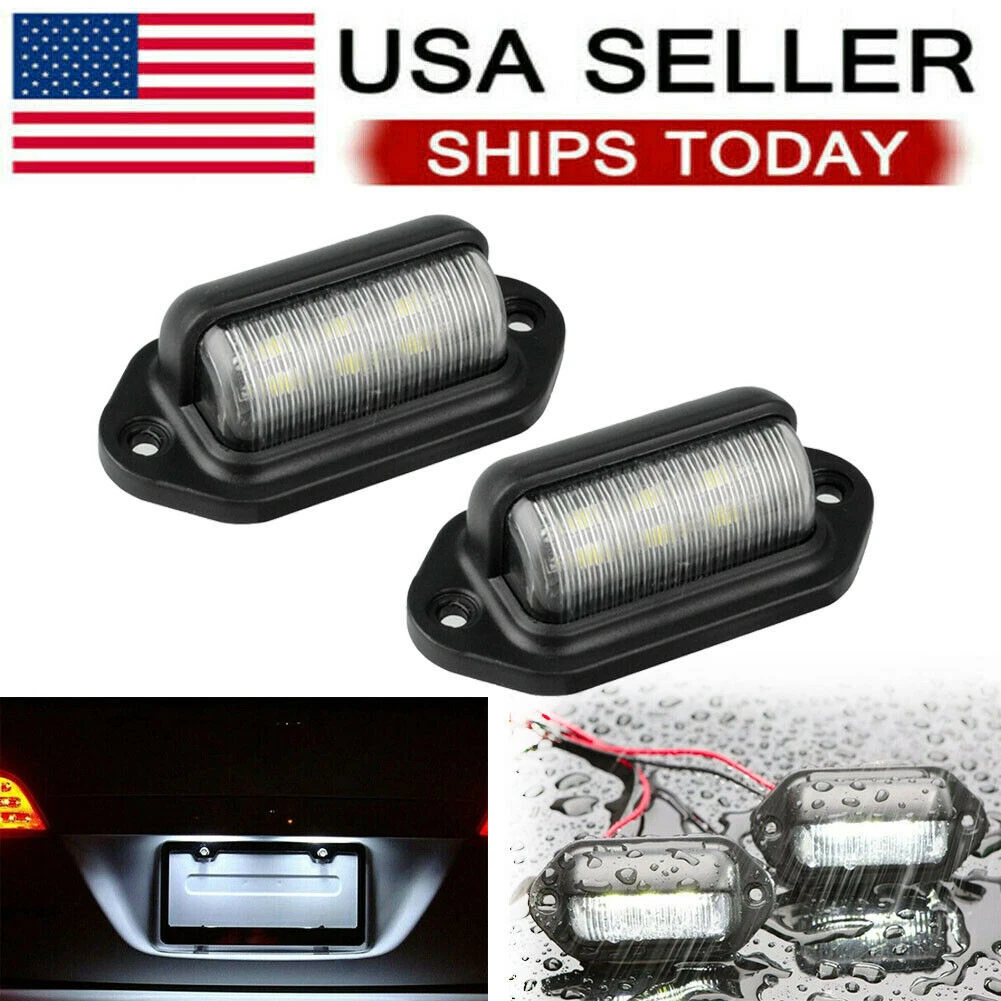 Factory Price,motorcycle Led License Plate Light,e-mark,auto License - Foto 3