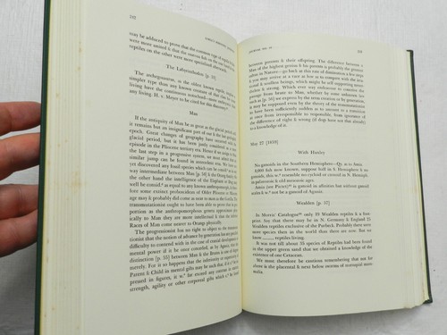 Sir Charles Lyell's Scientific Journals .. Species.. by Leonard Wilson, SIGNED - Picture 6 of 6