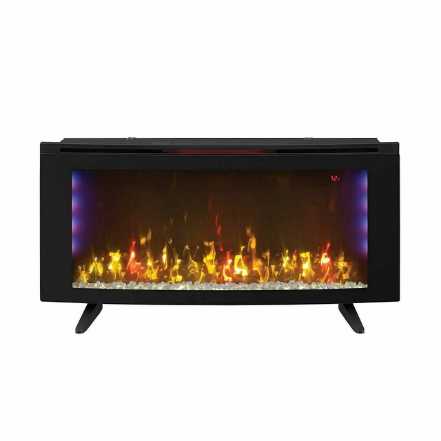 Classicflame 42 3d Infrared Quartz Electric Fireplace Insert With Safer Plug