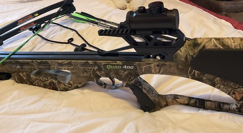 Barnett Quad 400 Crossbow Package With Red Dot Sight Next Como-Blemished - Picture 10 of 15