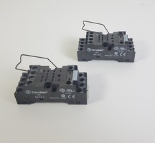 Finder 94.74.0 Screw Terminal Socket 10A 300V Relay Socket PACK OF 2