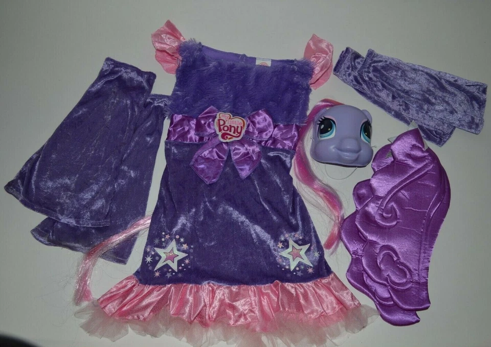 Disfraz My Little Pony Star Song Traje de Lujo Disfraz Halloween Niñas Talla 7-8 Foto 2 de 4
