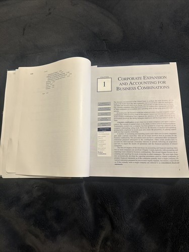 Advanced Financial Accounting Fifth Edition Hardcover Very Good McGraw Hill - Picture 4 of 6