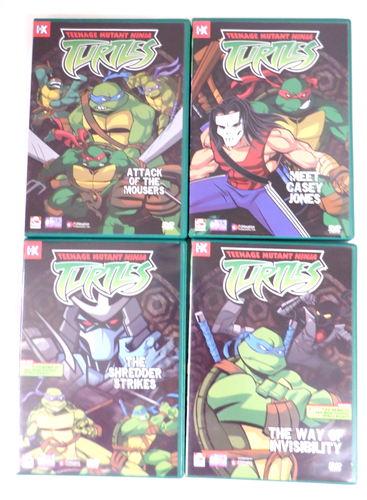 Teenage Mutant Ninja Turtles Radical Pack 4 Disc DVD Box Set w/ Figures - Picture 11 of 21