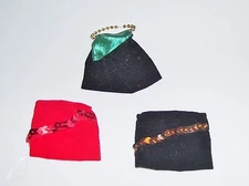 MATTEL BARBIE DOLL CE PURSE ACCESSORY LOT OF 3 GOOD PRE-OWNED CONDITION