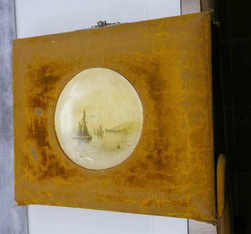 ANTIKES FOTOALBUM, CELLULOIDSCHIFF, KABINETTKARTEN, BLECHARTEN, GLEN GARDNER, N.J - Bild 1 von 12