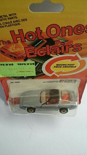 HOT WHEELS 80's CORVETTE 1982 THE HOT ONES SILVER MADE IN HONG KONG - Picture 4 of 6