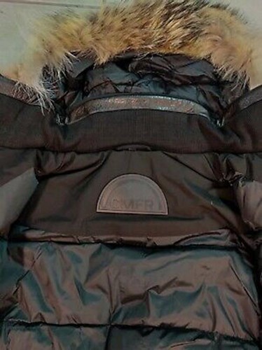 CMFR CANADÁ HOMBRE UBER GORMLEY PLUMÓN PARKA CHAQUETA ABRIGO CON CAPUCHA OLIVA NEGRO MP6550L - Imagen 12 de 17