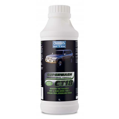 Chemtech CT18 Superwash Professional Concentrate Car Wash 1L - Picture 1 of 1