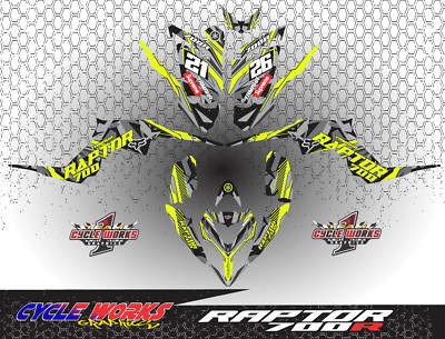 Yamaha Raptor 700 13 and up CUSTOM GRAPHICS KIT CAMOM