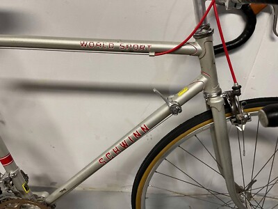 Vintage Schwinn World Sport Men's 12 Speed Road Bike Silver