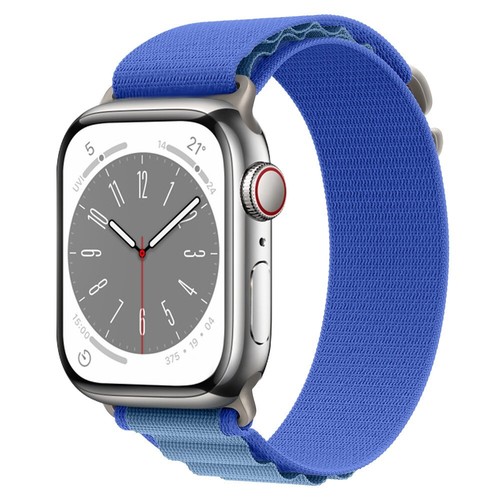 Alpine Loop Nylon Watch Band For Apple Watch Ultra 8/7/6/SE/5/4 44/45/49mm Strap - Picture 27 of 62