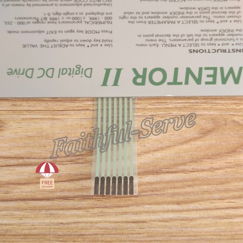 Folientastatur für Steuerungstechniken Mentor II Quantum III Digital DC Drive USA - Bild 5 von 7