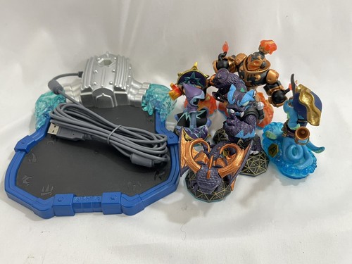 Skylander Swap Force Figures With Supercharge Power Portal Lot Of 6 Blue Bottom - Imagen 8 de 8
