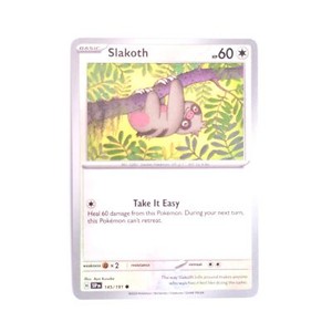 Slakoth 145/191 Pokemon SV08: Surging Sparks Common NM