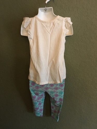frozen II 5 girls shirt pants outfit set elsa anna Disney - Picture 2 of 3