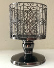 Bath & Body Works ORNATE GATE 3 Wick Candle Holder Pedestal Sleeve New