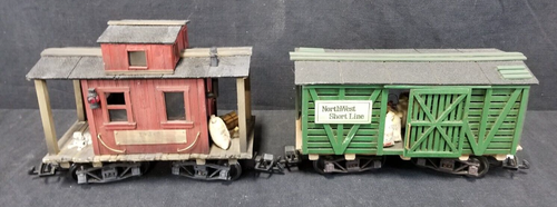 Vintage Custom L ~ J ~ S American Coach Set mit LGB Motor Modell 2028D Spur G 6-teilig - Bild 22 von 24