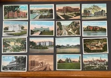 500 Postcards Bulk Group Lot PRE 1930 United States US Views ZERO CHROME/LINEN